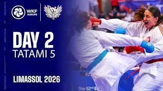 EKF KARATE  | Day 2 - Tatami 5 | EKF Cadet, Junior & U21 Championships