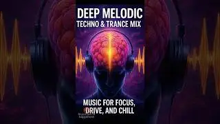 Deep Melodic Techno & Trance Mix 2025 &mdash; Music for Focus, Drive, and Chill  #music #relaxingmusic