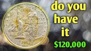 2001 New York State Quarter Worth Money! Rare Errors & Value Guide