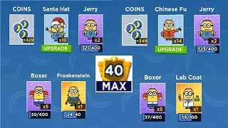 Minion RusH Rank 40 Room 4 Lab Coat Minion / Disco Minion gameplay walkthrough ios & android