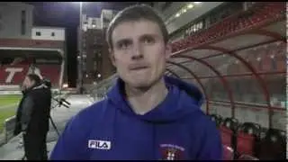 James Berrett on the Leyton Orient game - 11 January