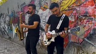 Paint It, Black - The Rolling Stones | Saxophone & Guitar cover