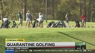 Coronavirus has benefited the game of golf