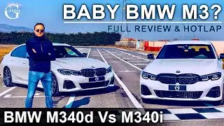 BABY M3 CHALLENGE - BMW 340i против BMW 340D Алессандро Джино