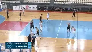 #77 Sasa Lazic &bull; 26 pts , 12 rbs &bull; NL1&bull; Greece Έ&sigma;&pi;&epsilon;&rho;&omicron;&sigmaf; &Lambda;&alpha;&mu;ί&alpha;&sigmaf; - &Pi;&alpha;&gamma;&kappa;&rho;ά&tau;&iota; &Alpha;&Omicron;&bull;