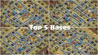 Top 5 TH13 Cwl Bases with links | Clash of clans | 1st May 2020