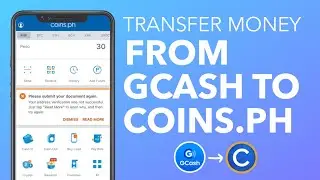 GCASH TO COINS.PH || How To Transfer Money From GCash to Coins.ph (step by step)