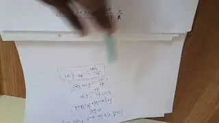 Variable Separable Method for First Order and first degree ODE.