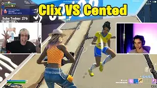 Clix VS Cented 1v1 INSANE Buildfights After Being Reunited!