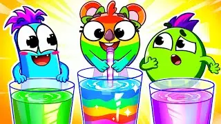Rainbow Juice Song 🌈 Colors Song | Funny Kids Songs And Nursery Rhymes