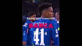 Rating your teams kits part 4-Barca #football #edit #footballdesign #barcelona #rating #barca