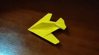 Origami Stealth Fighter Easy - How To Fold Stealth Fighter Easy