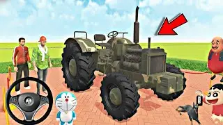 wow 🤩 Franklin Purchased a new army Tractor 🚜 in Indian Theft Auto Simulator 💥 #princegamerz 