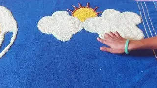 4 month baby photoshoot| 4th month baby photoshoot ideas| parachute theme| baby photoshoot at home