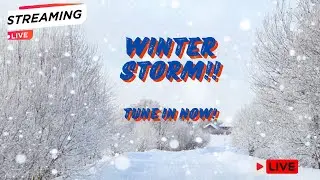 Winter Storm Tonight and Tomorrow!