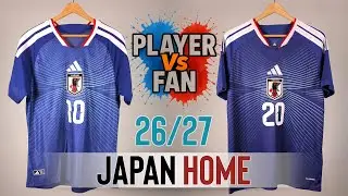 Japan Home Jersey 26/27 - Player Vs Fan Version