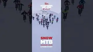 SNOW MTB MassStart & Boarder Cross 🚵&zwj;♀️❄️ Inscription sur : www.outdoormixfestival.com #rideandparty