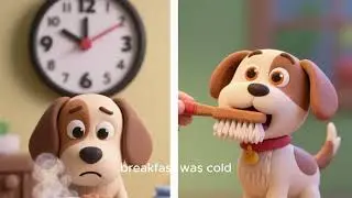 Kids laugh and learn videos little dog name Milo( self discipline)