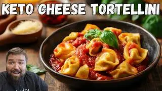 The Worlds Best Keto Cheese Tortellini Recipe! EASY Low Carb Pasta