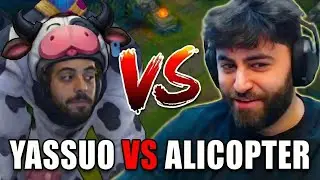 Yassuo FOUND Alicopter on the ENEMY TEAM ⚔️