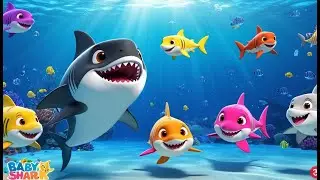 Baby Shark Wore Socks on Fins 🦈🧦 | Fun 3D Animated Nursery Rhyme for Kids & Toddlers