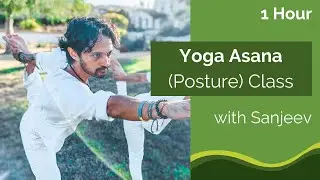 1hr Asana (Posture) Class - Sanjeev Karma