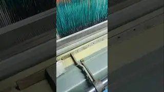 Amazing jacquard weaving loom #jacquardloom #weavingloom #weaving