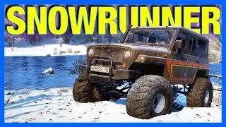 Snowrunner : Our First Truck & Missions!! (Snowrunner Part 1)
