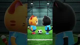 🧡🐱 Orange Cat Football Skills ⚽