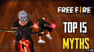 Top 15 Mythbusters in FREEFIRE Battleground |FREEFIRE Myths #219