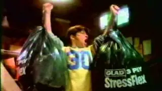 Glad Bags commercials with Tom Bosley 1985