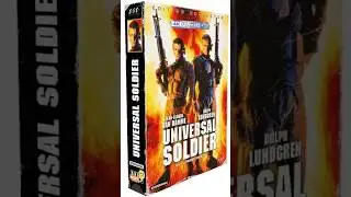UNIVERSAL SOLDIER : VAN DAMME EN 4K ULTRA HD COFFRET VHS-BOX LIMIT&Eacute; AVEC GOODIES #shorts #trending