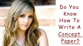 HOW TO WRITE A CONCEPT PAPER?