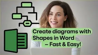 Create Diagrams with Shapes in Word &ndash; Fast & Easy! | MS Word Tricks: Mastering Shapes in Minutes!