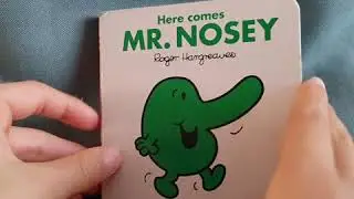 Mr Nosey by Roger Hargreaves |  British Reading Girl
