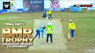 BMR TROPHY [FINAL DAY] UNDERARM LIVE CRICKET MATCH TODAY | KRISHNAPURA