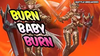 Battle Breakers | Valkyrie Astrid | BURN BABY | Fire Sale ANTI NATURE Hero [Epic Games]