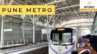 Pune Metro | Garware College to Vanaz 1st journey in Pune Metro