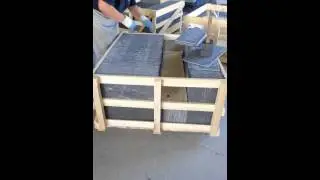 5. Galex - Iconic Slate Ltd packing every last slate into the pallet