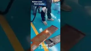 1500W 2000W 3000W Laser Cleaning Welding Cutting 3 In 1 Machine