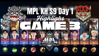 Game 3 | See You Soon vs PRO Esports | MPL KH S9 Playoffs Day 1
