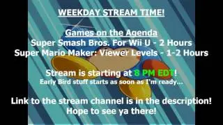 Waddler's Weekday Stream -  Starting a New Channel Trend