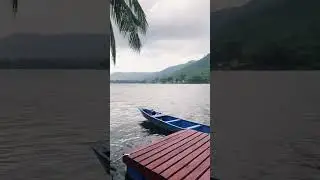 My ride for today &mdash; canoeing across Akosombo Dam. #GhanShorts #canoevibes