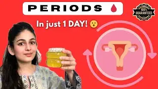 Get PERIODS 🩸in just 1 Day 😮😱                       #periods  #girlproblems #pcostreatment