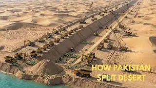 How Pakistan Split Half Desert To Build A Massive 500 Km Canal That Rewrote History