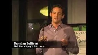 Moth Storyslam winner Brendan Jay Sullivan