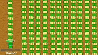 NOOB vs PRO vs HACKER in Farmers.io [Combines.io]
