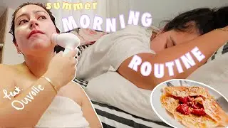 WAKE UP IT'S SUMMER!! GRWM + fav skincare products | Duvolle Radiance Spin Care System Review