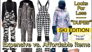 LOOKS FOR LESS | DUPES - Ski Items | Try-on with @Seeown | Asos, Goldbergh, Holden, PLT, Rudsak