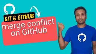 Git and Github bangla tutorial 29 : resolve merge conflict on GitHub